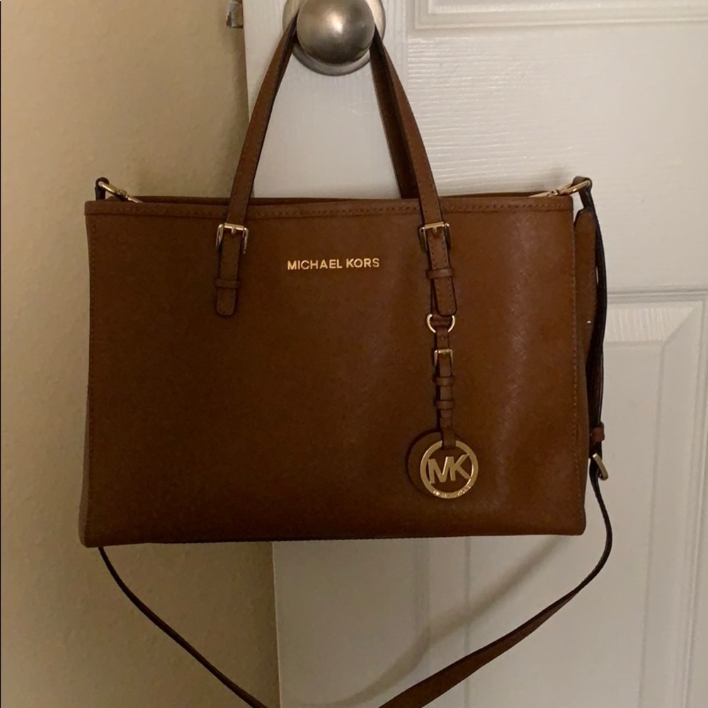 Tan Michael Kors Purse